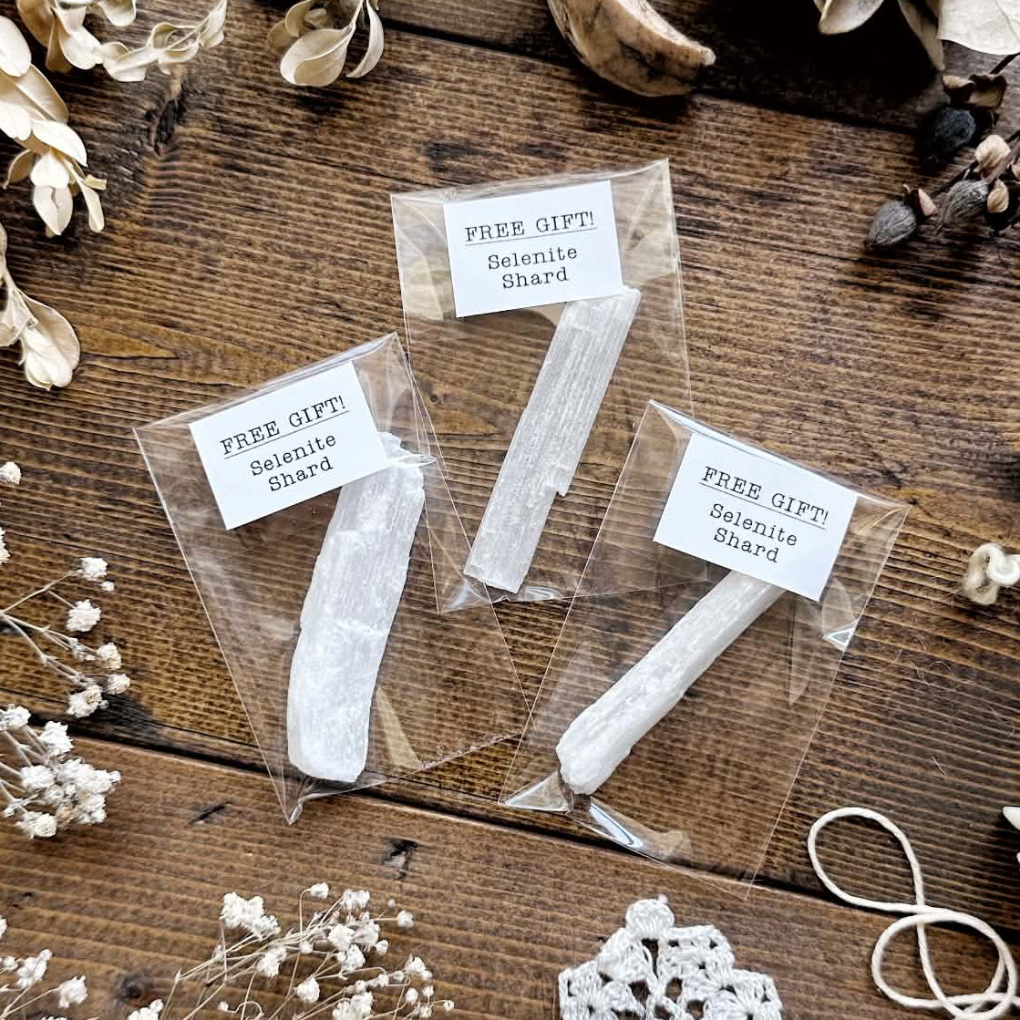 Free Gift – Selenite Shard