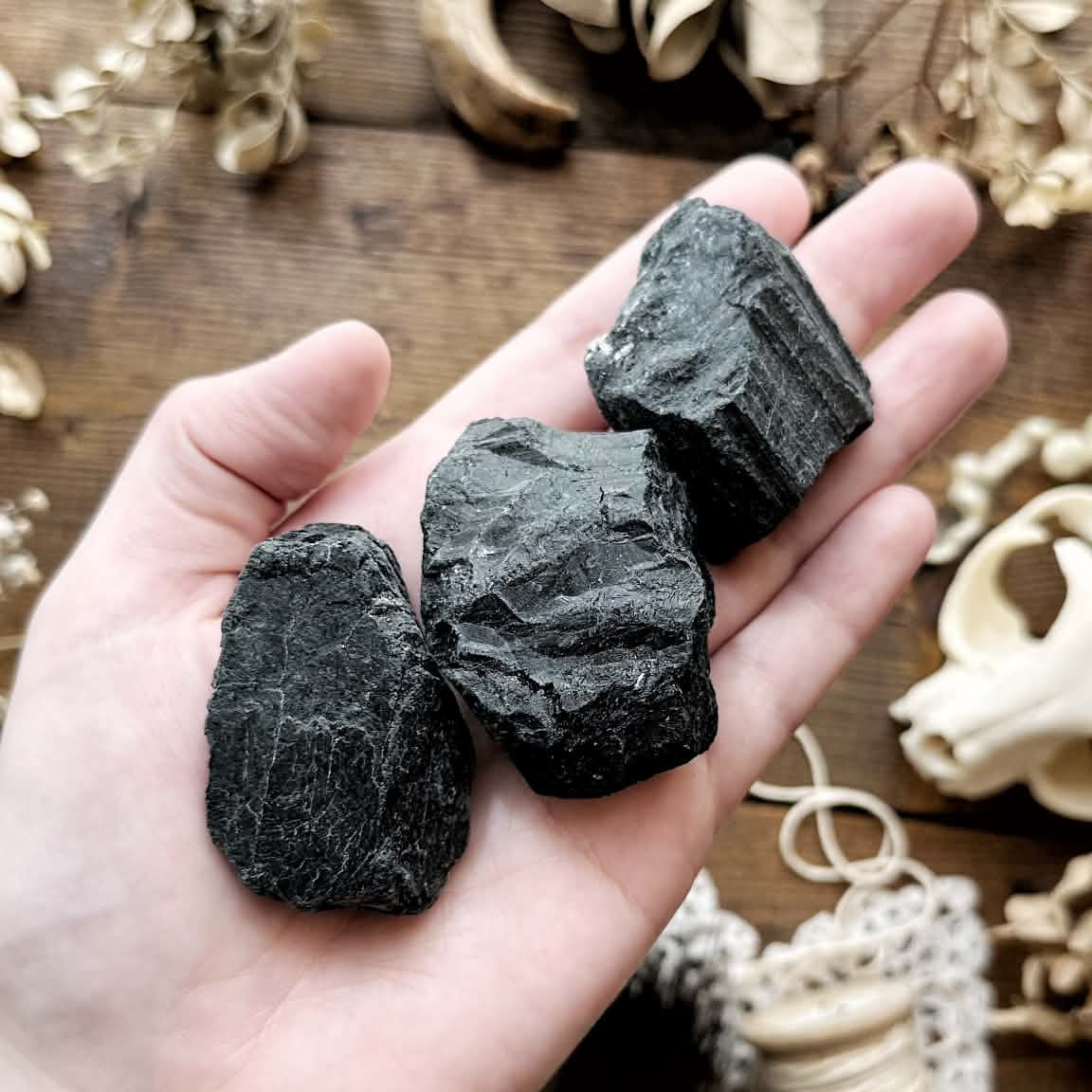One Real XL Rough Black Tourmaline Stone